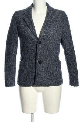 ESPRIT Woll-Blazer hellgrau meliert Casual-Look Damen Gr