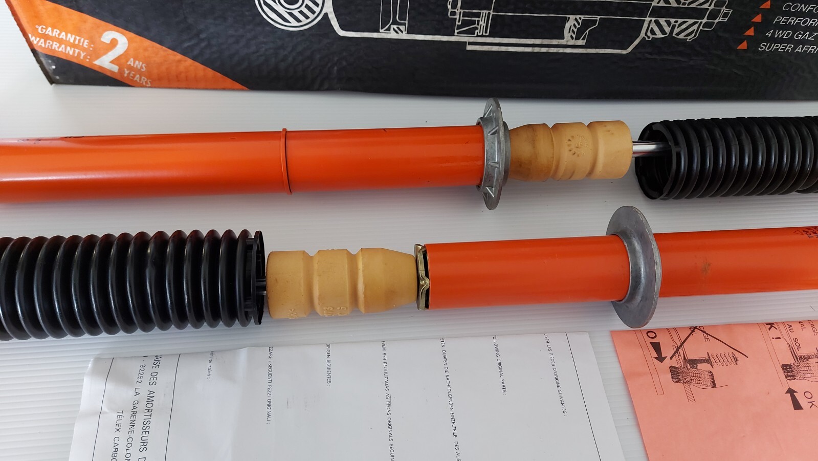 Shock absorbers (2x) rear, for SEAT V00 3481 13 eBay
