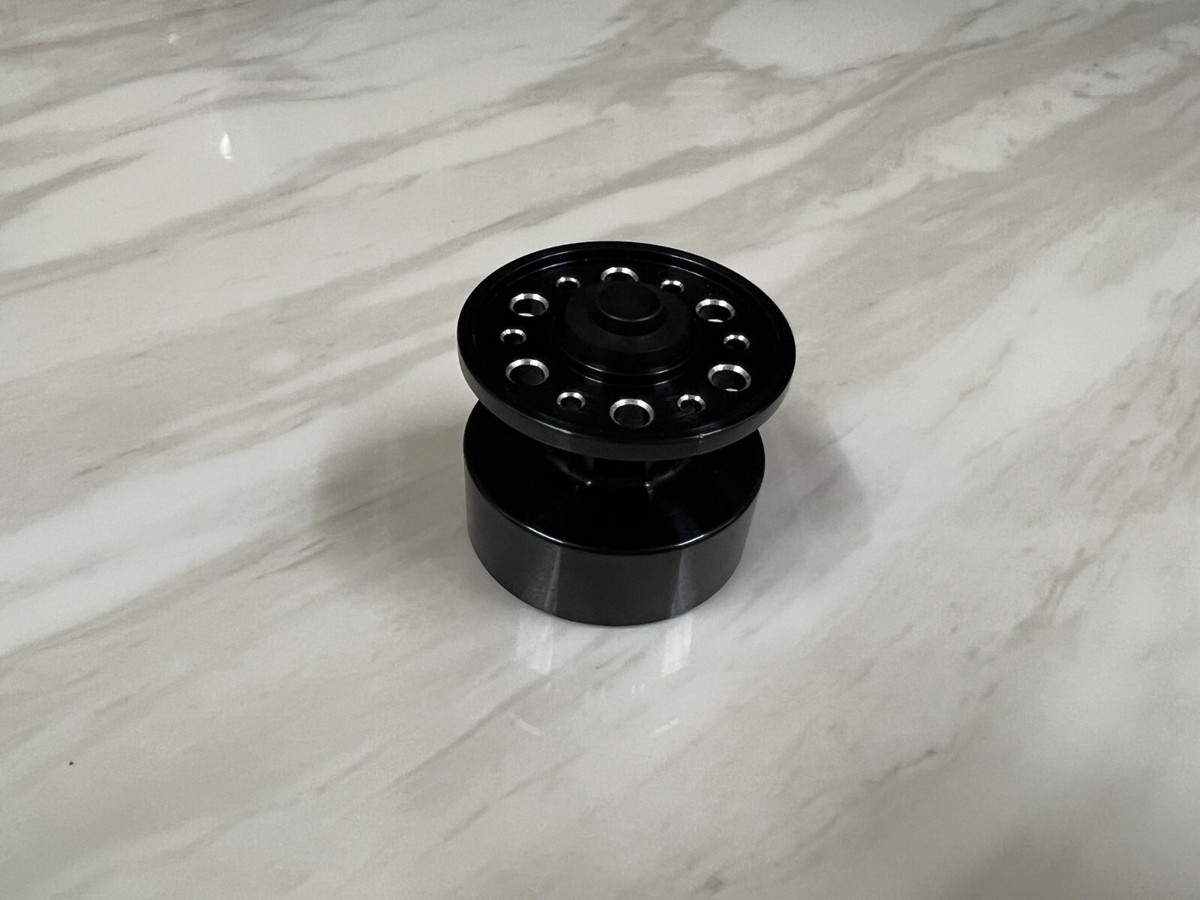 Black Color Aluminum Spool / 12 Holes for Abu Cardinal C4 & C4X