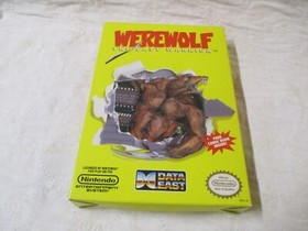 NINTENDO NES WEREWOLF WITH BOX STYROFOAM AND PAPERWORK