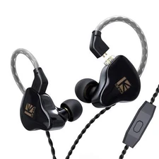 keephifi KBEAR KS1 Musician Headphones Wired with Mic in Ear Monitors KBEAR E...