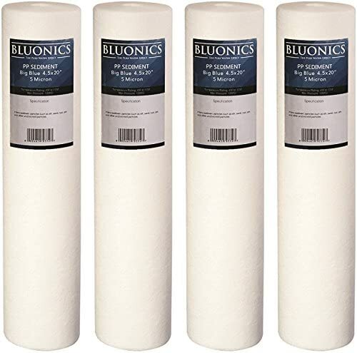 20 Micron Pleated Sediment Filter (10") - Clean Water, Balanced Flow
