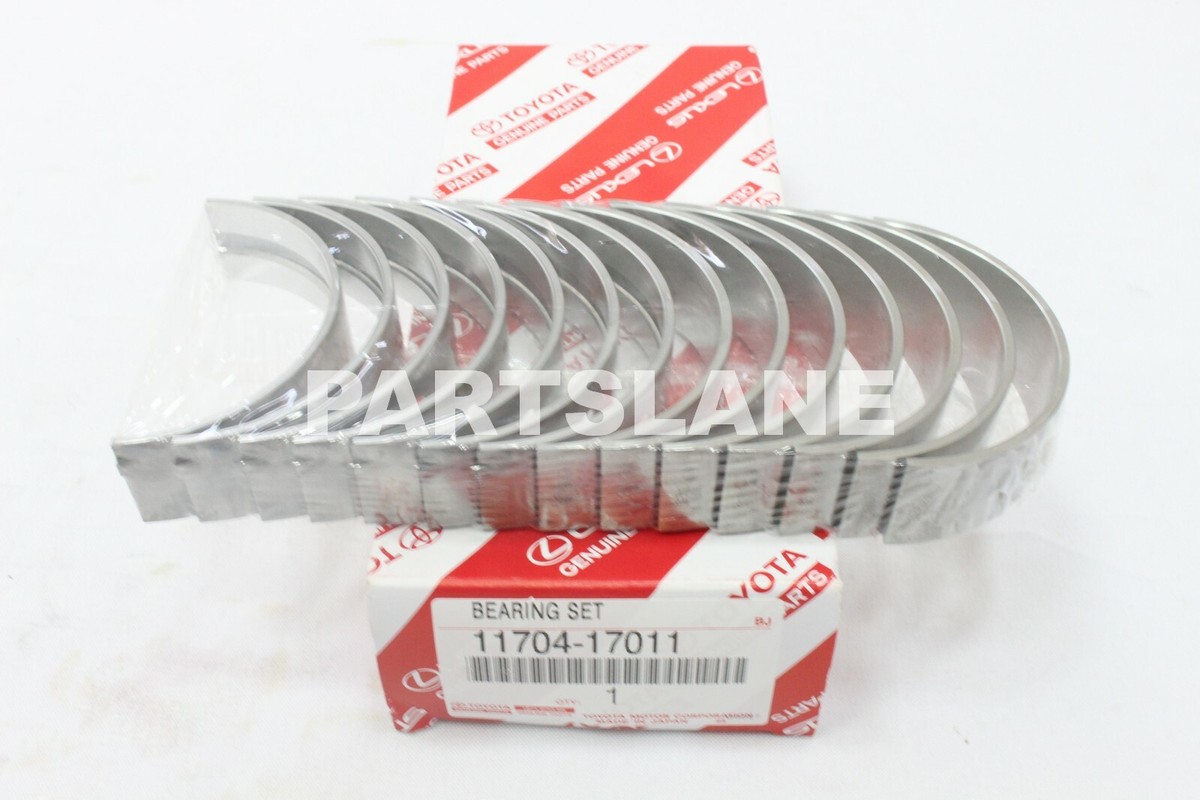 Toyota Land Cruiser Coaster OEM Genuine Crankshaft Bearing Set