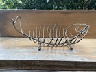 Metal Fish bone Skeleton Large Fruit Bowl Vintage (?)