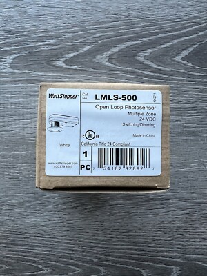 WATT STOPPER LMLS-500 Open Loop Photosensor Occupancy Sensor