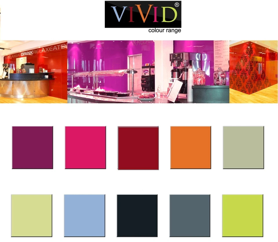 PVC Wall Cladding Sheets Hygienic Panels 8ft x 4ft U-PVC Colours - Image 2 of 4