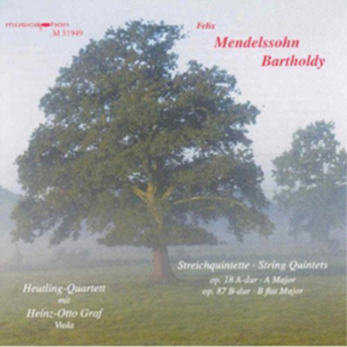 Felix Mendelssohn Felix Mendelssohn Bartholdy: String Quintets (CD) Album