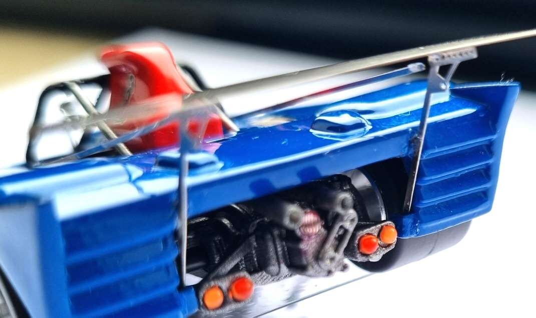 Trofeu DSN169b Lola T282 Gitanes 24h Du Mans 1973 N°7 – Spark 1/43 – Résine – Neuf