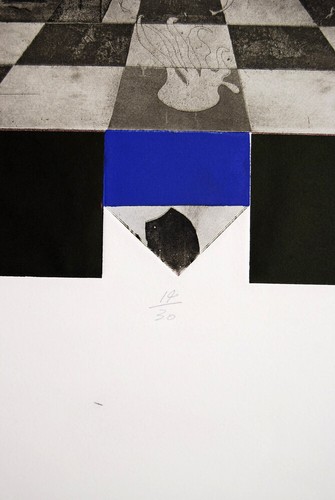 Peter Olley Ascension Signed Limited Edition Vintage Art Etching 1966 - Picture 4 of 5