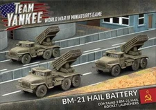 BM21 Hail Battery Soviet WWIII Team Yankee