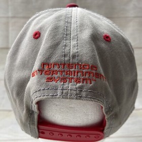 NINTENDO NES Controller Snapback Hat Youth Cap Retro Classic Official Gray & Red