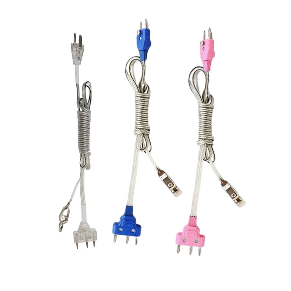 Zaun Degen Säbel Folie Körperschnüre Zaunkopf Drahtklemme dreipoliger Stecker