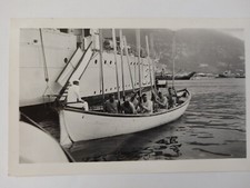 1930s sailors in a boat vintage photo sailing navy men young males Gibraltar