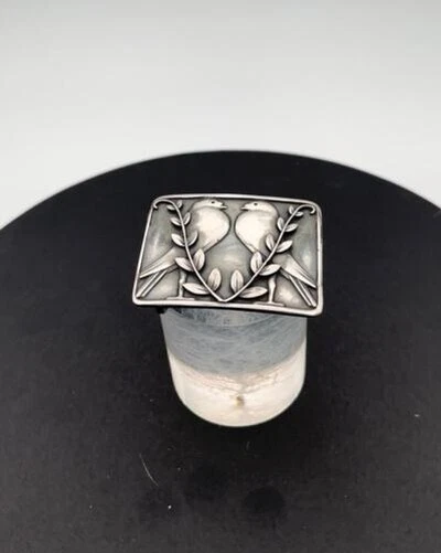Georg Jensen Sterling Silver Belt Buckle No 68 eBay