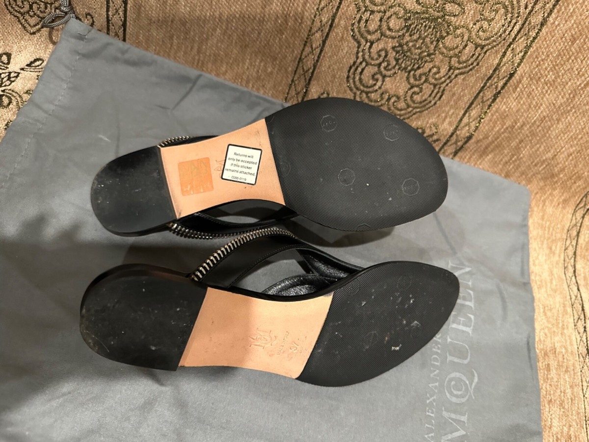 サンダル・ミュール alexander mcqueen SS23 'Mirror' sandals (747190W4WG0 8100) サンダル・ミュール alexander mcqueen SS23 'Mirror' sandals