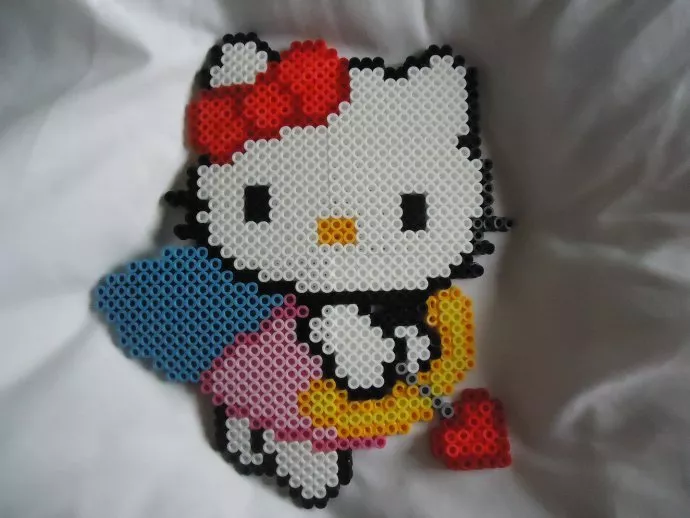 Hello Kitty Perler Perler Bead Pattern, Bead Sprites