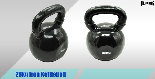 4kg - 32kg Vinyl Coating Cast Iron Kettlebell - Home Gym Kettlebell - Single ONE - Picture 9 of 10