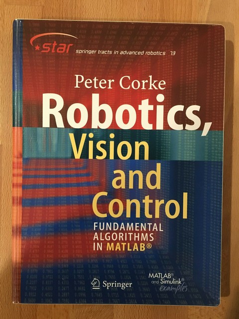 peter corke robotics vision and control