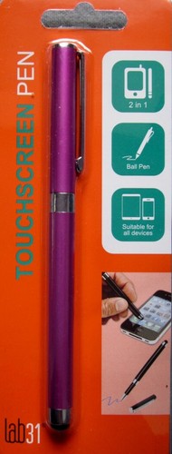 2in1 Touchscreenpen + Kugelschreiber von lab31 | Metall | vier Farben - Picture 2 of 5