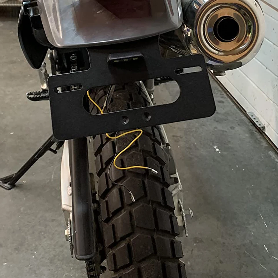 FOR SUZUKI DR650S/SE DR650 DR650SE 1996-2023 Black License Plate Bracket Holder Foto 3 de 4