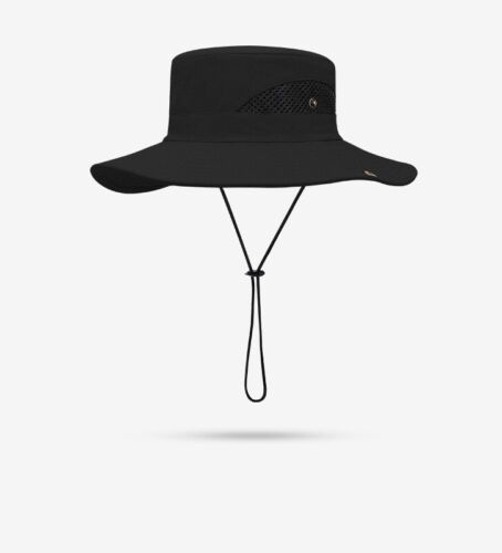 Outdoor Sonnenhut Buschhut Schlapphut Herren Bundeswehr Anglerhut UV-Schutz 50+ - Bild 11 von 15