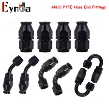 10PACK AN12 12AN PTFE Teflon Hose End Fitting Adapter Kit E85 Oil Fuel Gas Line