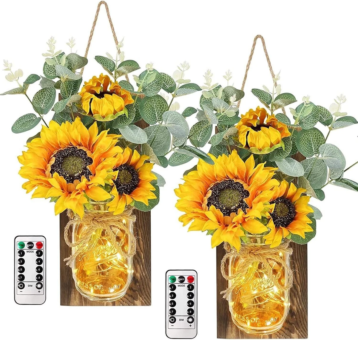 Mason jar 2024 wall sconces