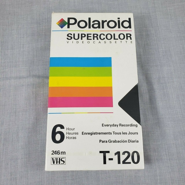 Colored Vhs Tapes