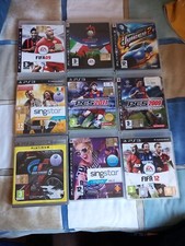 Lotto 9 Pz Giochi PS3 FIFA 12 09 UEFA GT5 PES 2009 2011 SINGSTAR JUICED 2