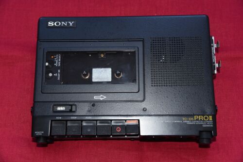Enregistreur cassette stéréo Sony TC-D5PRO II fonctionne - Photo 1 sur 14