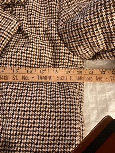 Free People Tawny Plaid Puffer Houndstooth Quilted Blazer a BIG Size XS - 第 7/8 張圖片