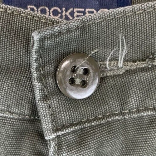 Dockers 工装短裤 - 男式 36 - 军绿色 - 工装口袋 (1930) — 第 4/4 张图片