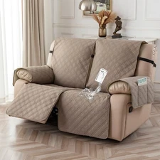 Non-slip waterproof sofa recliner set 2 seats, home decoration protection