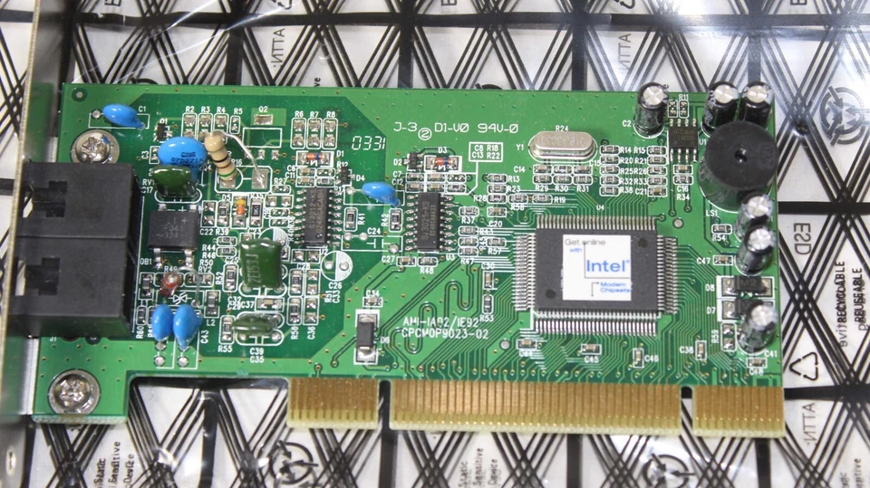 INTEL MODEM CHIPSET INTERNAL 56K PCI MODEM V.92 & V.90 - Image 2 of 3
