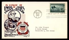 Mayfairstamps US FDC 1945 New York patriotic watchdogs of democracy Coast Guard