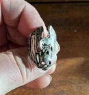 Vintage Skull & Eagle, Silver Men’s Ring, Estate Find, Sterling, Size 9