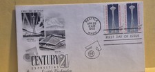 1962 - World Fair Milestones/Event FDC