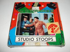 THE THREE STOOGES STUDEO STOOPS Super 8 SOUND B/W 200ft