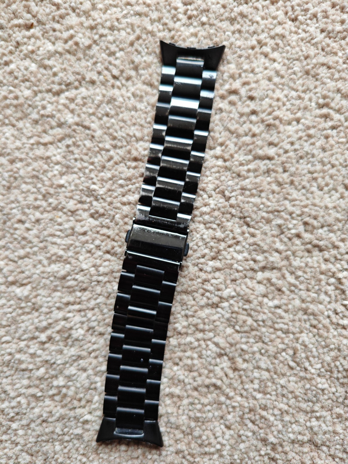 premium Google Pixel  Watch 41mm band stainless steel Black