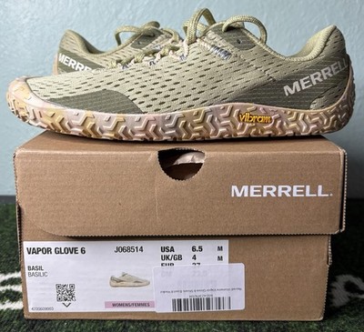 US Women s 6.5/Men s 5 - Merrell Vapor Glove 6  Basil  J068514