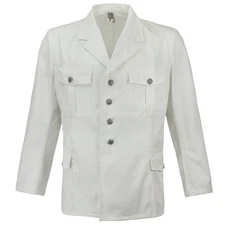 Original Austrian Army Military Field Parade Uniform Jacket White