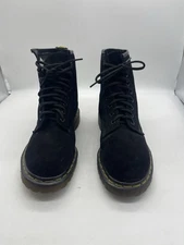 Dr Martens 8 Hole 1460 Pascal Black E H Suede 27457001 Classic Doc