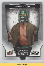 2024 Upper Deck AEW All Elite Wrestling Gaming Cards Level B Serpentico READ 0w6