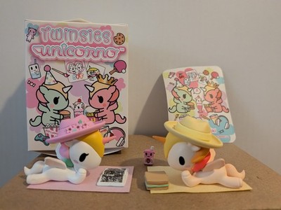 Tokidoki Scholar & Sando Unicorno Vinyl Figure - Twinsies Unicorno Series