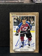 2024-25 Upper Deck Engrained Icons Dan Hinote Beehive Auto