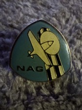 Vintage National Airlines NAG Lapel Pin Airline Aviation Logo Enamel
