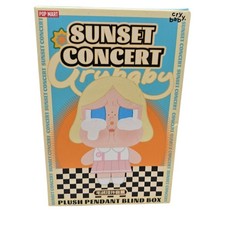 NEW Popmart Cry Baby Sunset Concert Sunset Concert Blind Box Bag Charm Plush