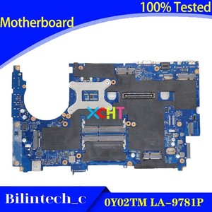 FOR     M6800 Laptop Motherboard 0Y02TM Y02TM VAR10 LA-9781P #yi