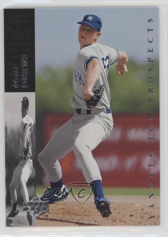 1994 Upper Deck Minor League Baseball Matt Drews #107 Rookie RC x9w