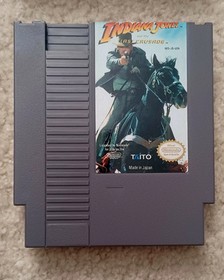 NES Indiana Jones e l'ultima crociata TAITO completo.